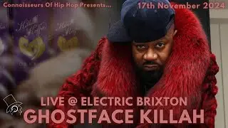 @ghostfacekillah @WuTangClan  @ Electric Brixton (17th November 2024)