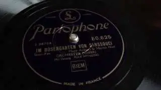 Orchester Dobbri - Im Rosengarten Von Sanssouci - 78 rpm - Parlophone 80625