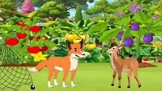 सच्ची मित्रता| clever goat and foolish foxstory | bakari ki kahani | #storyसच्ची मित्रता| clever goa
