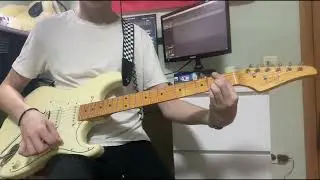 КИНО - Электричка (кавер на соло партию Каспаряна)