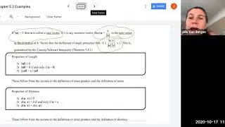Math 250 Properties of Inner Products and Examples