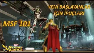 Yeni başlayanlar i&ccedil;in ipu&ccedil;ları ve rehber - Marvel Strike Force - MSF