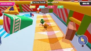 Fall Guys Season 4 Fame Pass 13 Scrapyard Stumble Win #2