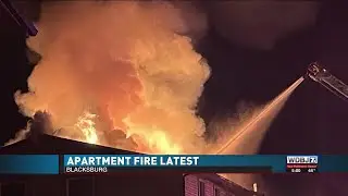 Virginia Tech Students Displaced By Apartment Fire