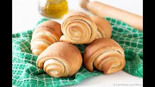 PANINI ALL'OLIO ARROTOLATI SOFFICISSIMI Semplici da fare