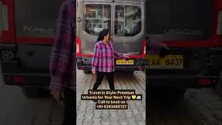 Book Luxury Urbania Tempo Traveller with Isharoadstories | Skyglide Travels 📞+91-63934-85727