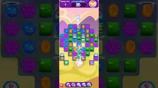 Level 2444, Candy Crush Saga, Walkthrough, Gameplay, No Commentary, Android