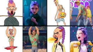Ultimate KPop Demon Hunters Drawing Meme Compilation