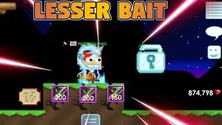 Gacha lesser bait (easy profit🤑)|Growtopia