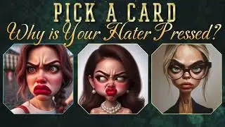 Why is your hater pressed?!#pickacard #tarot #fortunetelling 