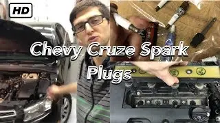 Chevy Cruze spark plug change 2008-2016 1.4L Turbo