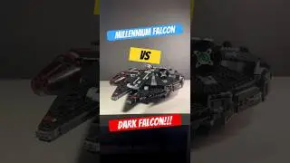 LEGO Dark Falcon против Millennium Falcon 2019! #lego #starwars #milleniumfalcon #shorts