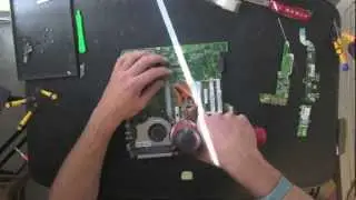 ACER Aspire 4720Z laptop take apart video, disassemble, how to open disassembly