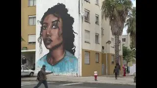Street art transforms Quinta do Mocho district in Lisbon