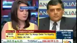 Reliance Capital : General Update and Outlook (CNBC TV18)
