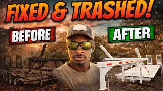 Another Trashed Trailer Turned Into a Money Maker🔥
