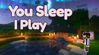 if you found this, it's time to fall asleep | minecraft forever world