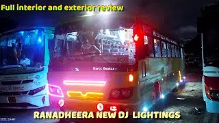 Ranadheera new DJ light system with interior and exterior review💥🤙