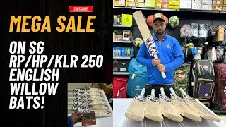 Mega Sale On SG RP/HP/KLR 250 English Willow Bats | +918287417792/9667010575 