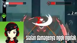 Bos battle hit lasernya kgk ngotak cuk Overdrive - Ninja shadow heroes part 2
