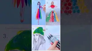#creativeart  #satisfying || Which one do you like the most?