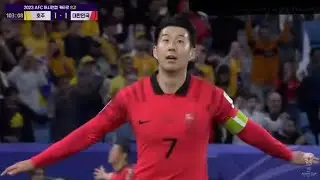 FIFA 23 Australia vs South Korea 호주 대 대한민국 손흥민 멀티골 아시안컵 손흥민 선수의 대활약을 예견한 플스 피파 시뮬레이팅 게임