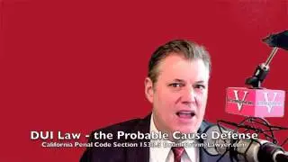 Probable Cause Hearing for DUI stop