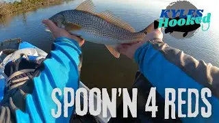 Redfish Like To Spoon | No Motor Zone Flats Fishing