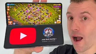 A New Way to Play Clash of Clans on a Folding Phone!