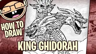 How to Draw KING GHIDORAH (Godzilla: King of the Monsters) | Narrated Easy Step-by-Step Tutorial