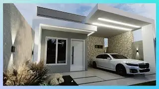 CASA PEQUENA E MODERNA || APENAS 38 METROS ² !!