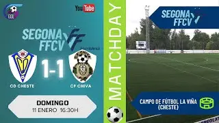 2&ordf; FFCV | CD Cheste  VS  CF Chiva