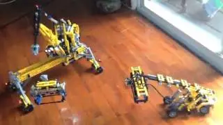 Lego Harbor Crane with Power Functions and LED's