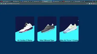 Nike Shows cards