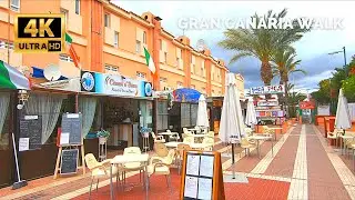 Gran Canaria Playa del Ingles April 30, 2021 🔴 Gran Canaria Princess to Nilo Shopping Center