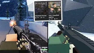 Unit: Classified details Vs Phantom Forces details | ROBLOX