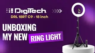 Digitek Ring Light Unboxing Video For New Content Creators.