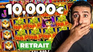 MON PLUS GROS RETRAIT &ndash; BONUS HUNT 100% PRAGMATIC! (10,000&euro;)