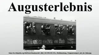 Augusterlebnis