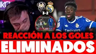 🤬¡ASCO TOTAL! Mi REACCIÓN MADRIDISTA a los GOLES del ALBACETE 3-2 REAL MADRID · ELIMINADOS de COPA