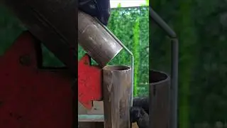 The secret of connecting iron pipes to stair railings that welders rarely talk about