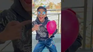 Balloon Pumping Challenge Trick 🤣😲 #shorts #rockingfunwithnadeem