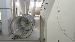 Feed Mill Raw Material Drum Cleaner Sieve Installation Process.