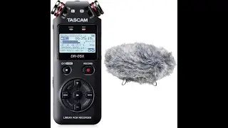 Tascam DR-05X Recorder & Windscreen Bundle