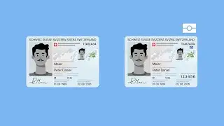 Elaborazione della prima carta d’identità biometrica svizzera