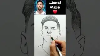 Messi drawing #shorts #messi