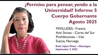 &iquest;Permiso para pensar yendo a la Universidad? Informe 5 de David Splane de Agosto 2025 - Suavizando.