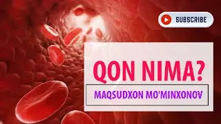 Qon - organizm ichki muhiti | @Maqsudxon_Mominxonov