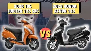 🔥ഇവരിൽ ആരാ കിടിലൻ🔥2025 HONDA ACTIVA 125 VS TVS JUPITER 125 COMPARISON DETAILS FEATURES MALAYALAM