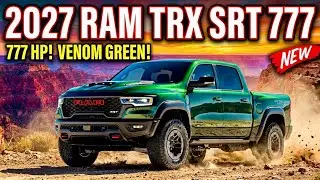 Я нашел новый Ram TRX 2027 года выпуска в цвете 
